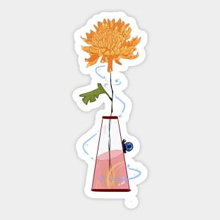 Magic Chrysanthemum Sticker